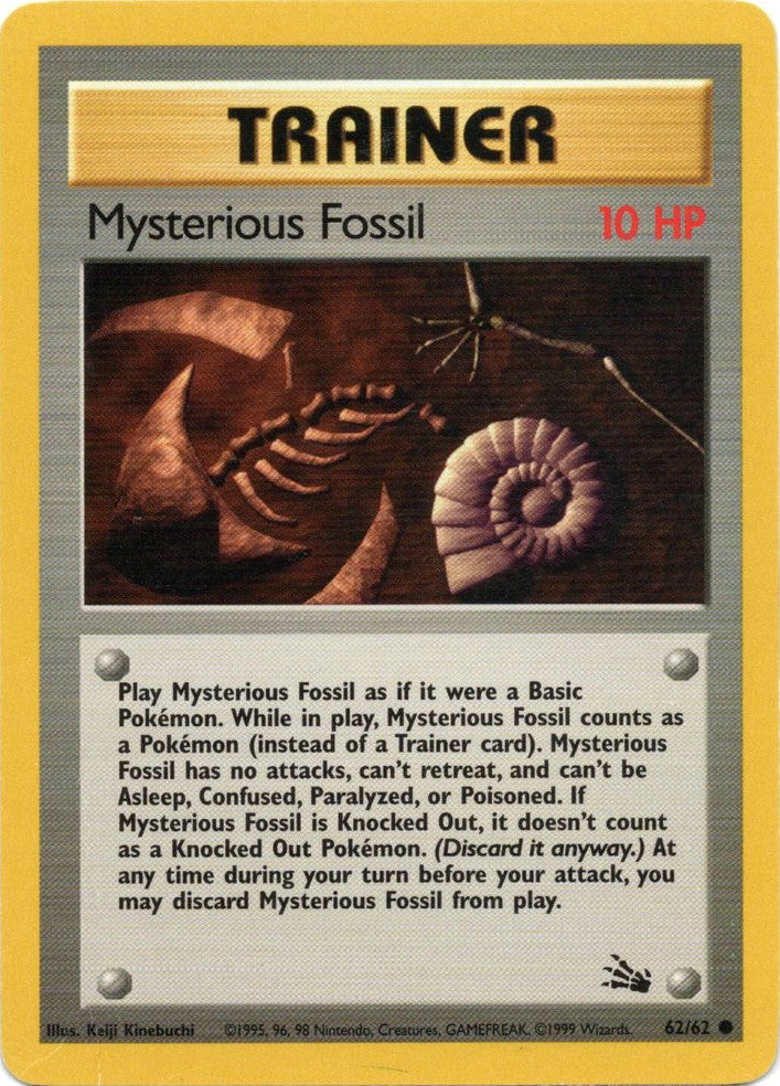 Mysterious Fossil (62/62) [Fossil Unlimited] | Red Riot Games CA