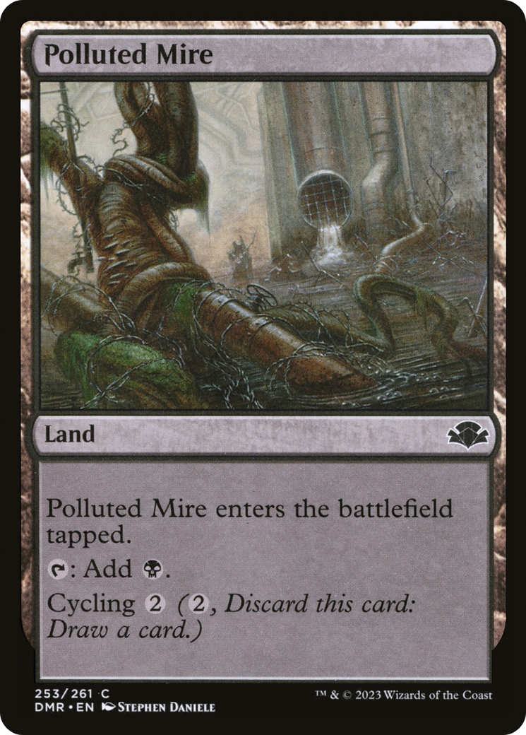 Polluted Mire [Dominaria Remastered] | Red Riot Games CA