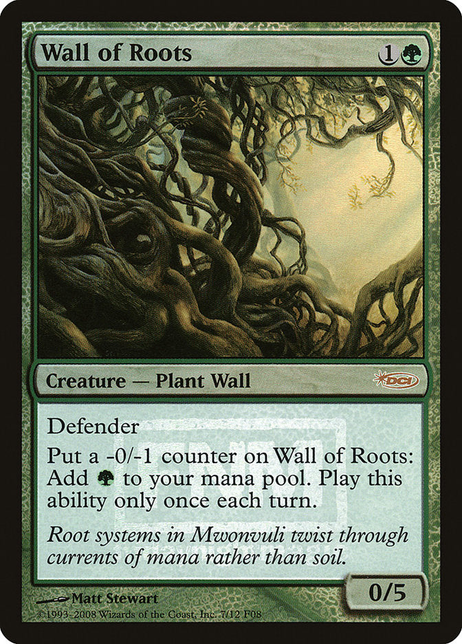 Wall of Roots [Friday Night Magic 2008] | Red Riot Games CA