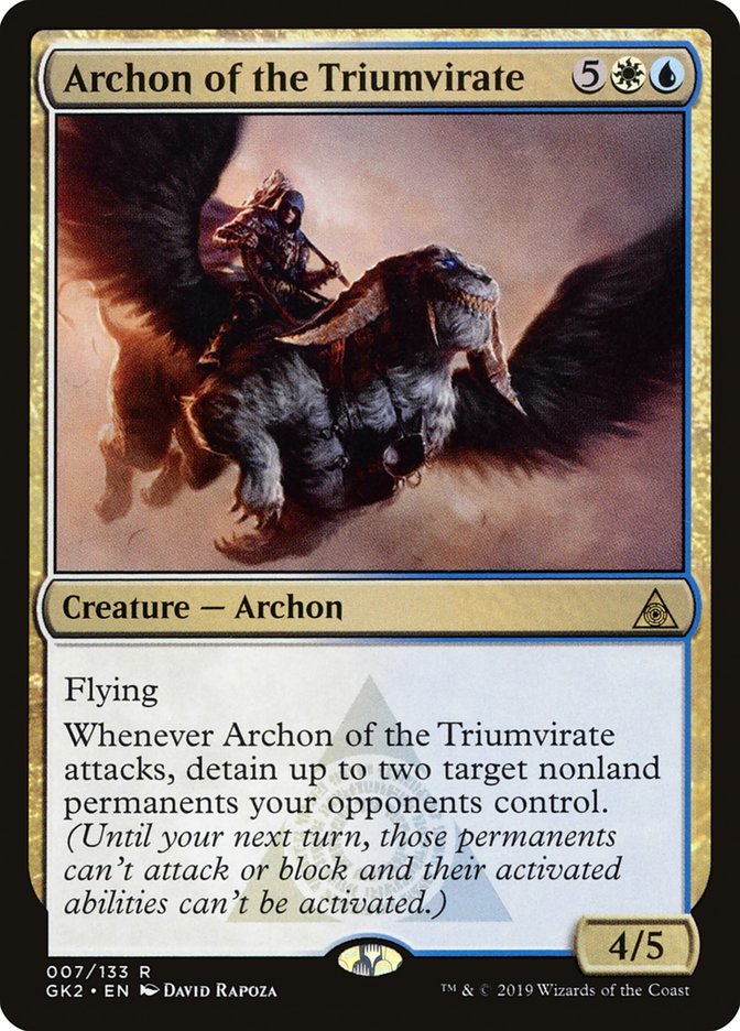 Archon of the Triumvirate [Ravnica Allegiance Guild Kit] | Red Riot Games CA