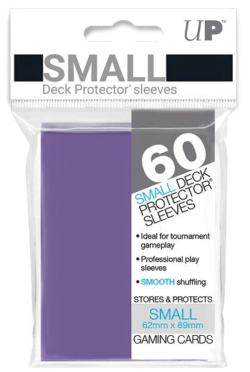 ULTRA PRO - SMALL CARD SLEEVES 60CT - VARIOUS COLOURS