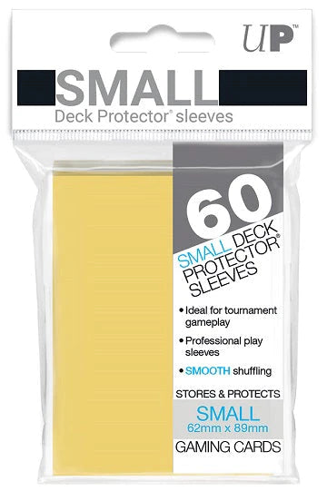 ULTRA PRO - SMALL CARD SLEEVES 60CT - VARIOUS COLOURS