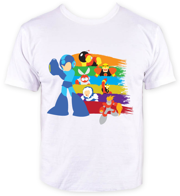 Meman Clothes Megaman T-Shirt – Red Riot Games CA