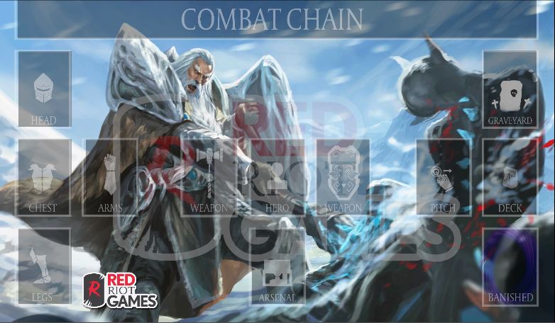 Ice Guardian Playmat by Red Riot Games | Red Riot Games CA