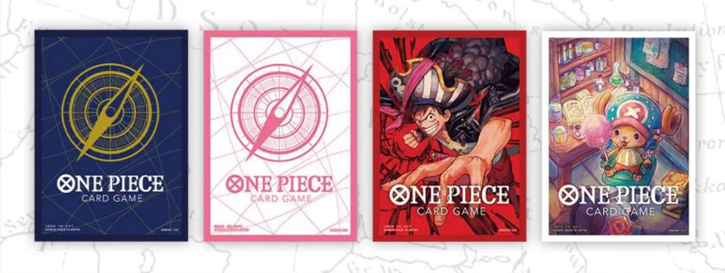 One Piece Card Game Official Sleeves Set 3 SET OF 4 | Red Riot Games CA