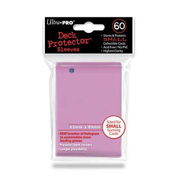 ULTRA PRO - SMALL CARD SLEEVES 60CT - VARIOUS COLOURS