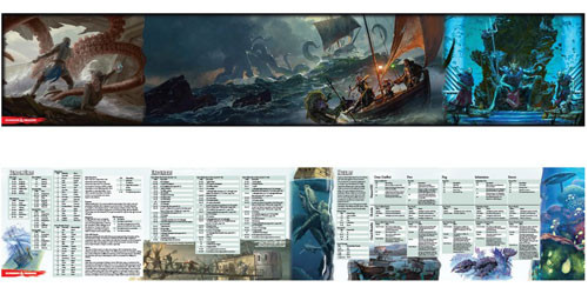 DM Screen: Of Ships & The Sea | Red Riot Games CA