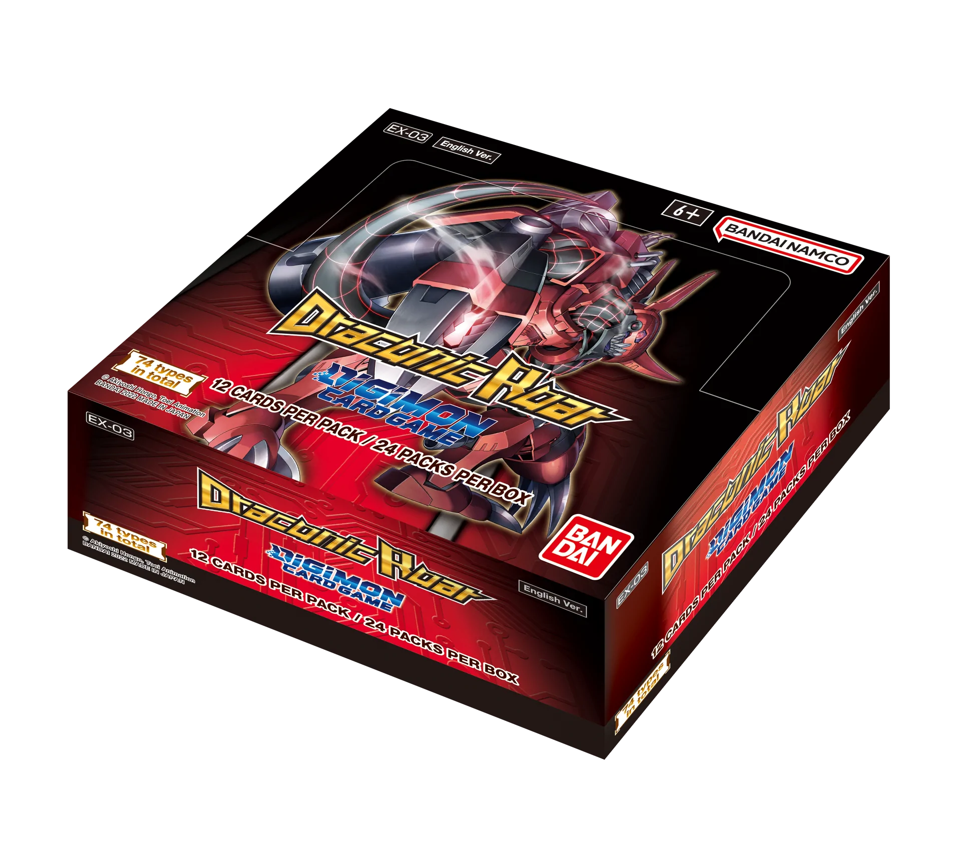 DIGIMON CARD GAME - DRACONIC ROAR BOOSTER BOX | Red Riot Games CA