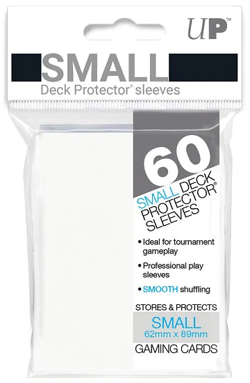 ULTRA PRO - SMALL CARD SLEEVES 60CT - VARIOUS COLOURS