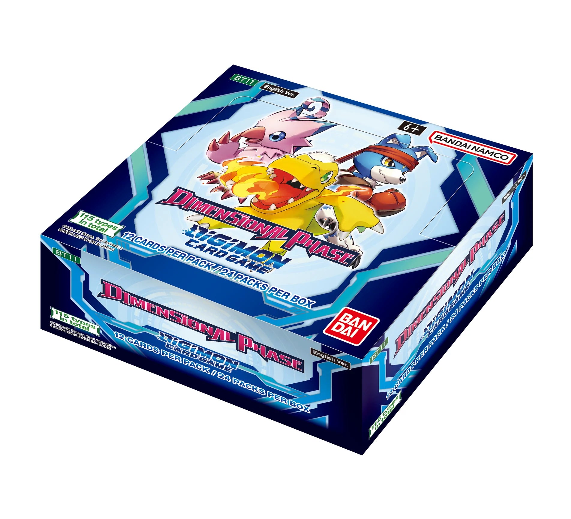 DIGIMON CARD GAME - DIMENSIONAL PHASE BOOSTER BOX | Red Riot Games CA