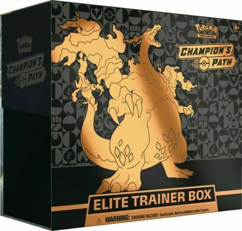 Pokemon TCG Champion's Path Elite Trainer Booster Box - 10 Booster Packs Plus More! | Red Riot Games CA