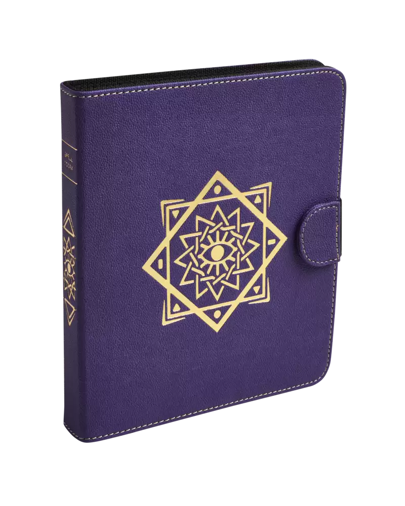 Dragon Shield Spell Codex - Arcane Purple